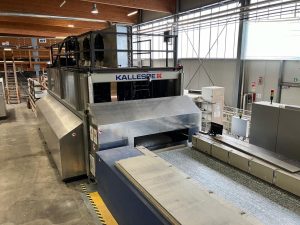 Complete BSH Wood Processing & Pressing Production Line (2008–2011) – Feeding Finger-Jointing Planing & HF Press Systems by System TM HIT REX Kallesoe