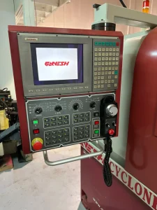 Ganesh Cyclone 25 CNC Swiss Lathe with Bar Feeder – Year 2005