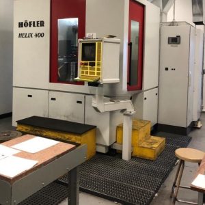 HÖFLER HELIX 400 CNC Gear Grinding Machine - Year 2004