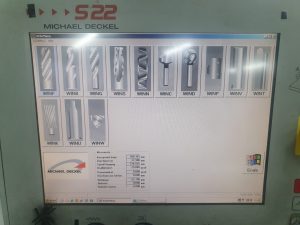 Michael DECKEL S22 CNC 5-Axis Tool Grinding Machine – Year 2005