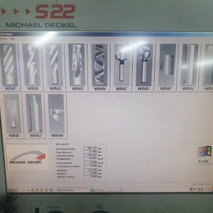 Michael DECKEL S22 CNC 5-Axis Tool Grinding Machine - Year 2005
