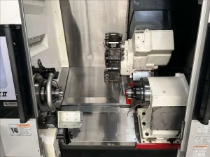 Okuma Spaceturn LB3000 EX II MYW 800 CNC Turning Center with LNS QLS3 T Bar Feeder – Year 2019