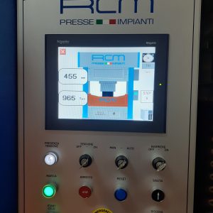 RCM Hydraulic H-frame 4 Columns Hot Press 1200 Ton - Year 2011