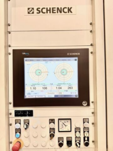 SCHENCK HM60U  Horizontal Balancing Machine 20 Tonnes with New measuring unit CAB920 SmartTouch SCHENCK – Year 2012