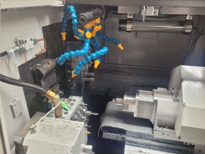 TSUGAMI S206 CNC Swiss Lathe with Bar Feeder – Year 2010