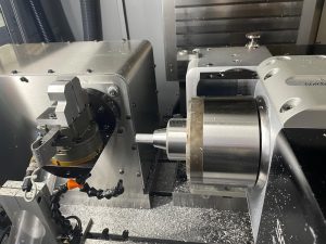 Tornos Almac CU 2007 CNC 7-Axis Vertical Machining Center with Part Loading and Parts Catcher System – Year 2019