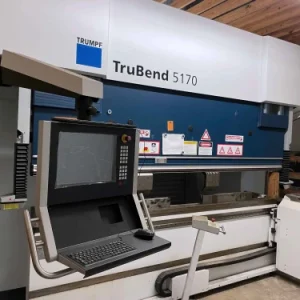 Trumpf Trubend 5170 Hydraulic Press Brake 187 Ton - Year 2012