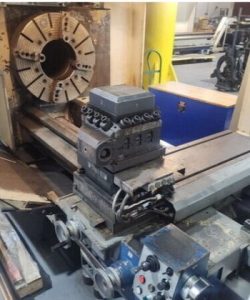 WEILER E-90 CNC Flat Bed Lathe 2 Meters Bar Capacity 14 inch – Year 2008