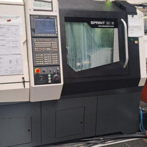 DMG MORI SPRINT 32/8 CNC Swiss Lathe 10-Axis Machine with Iemca Boss 338-HD superfast Bar Feeder – Year 2020