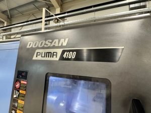 Doosan Puma 4100A CNC Lathe – Year 2018