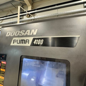 Doosan Puma 4100A CNC Lathe - Year 2018