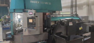 INDEX MS32 C CNC Multi-Spindle Lathe with IEMCA SIR MS 32 Bar Feeder – Year 2006