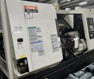 Mazak Super Quadrex 200 CNC Lathe – Year 2010