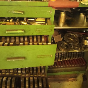 Oerlikon Spiromatic 2 Bevel Gear Generator with Fiat Mammano Cutter Head - Year 1951