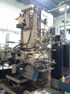 Precision Brand Products Inc. Shock Absorber Closure Resistance Seam Welder with ATek TruAmp III control