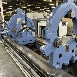 Skoda SRM 125/12-75 Heavy Duty Engine Lathe 12 Meters with 3 Steady Rest Powered Tailstock