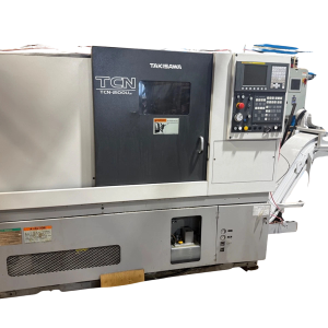 Takisawa TCN 2100L6 with LNS QLS80 S2 Bar Feeder - Year 2019