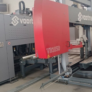 Voortman V631 CNC High Speed Beam Drilling Milling Machine + Voortman VB 1050 Beam Sawing Bandsaw Machine - Year 2022