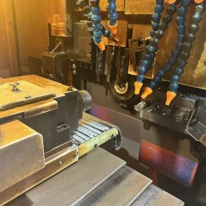 HANWHA SL32HPII CNC Swiss Lathe with LNS HYDROBAR EXPRESS 332 Bar Feeder - Year 2003