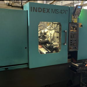 INDEX MS 42C CNC MultiSpindle Lathe 6 Spindles with Iemca SIR-MS52 Loading Magazine - Year 2004
