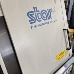 STAR Micronics SV-20 CNC Swiss Sliding Head Lathe with FMB Turbo 3-26 /3200/B bar feeder - Year 2001