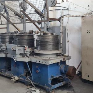 Wire Manufacturing Machine 3 drums with a diameter of 600 mm - Year 1993