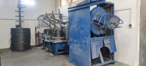 Wire Manufacturing Machine 3 drums with a diameter of 600 mm – Year 1993