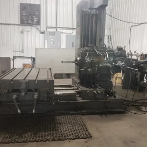 Cincinnati Gilbert Horizontal Boring Manual Mill Machine 2 Meters with Newall DP7000 Digital Readout - Year 1941