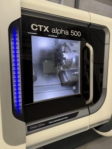 DMG MORI CTX alpha 500 V4 CNC Turning Center – Year 2014