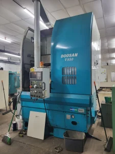 Doosan V850 CNC Vertical Turning Center – Year 2001