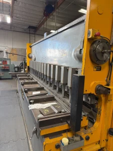 Gingras SPB-12-160 CNC Press Brake Shear Combo Machine 160 Tons with Tools