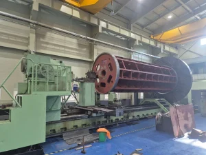 Hankook Machine Tools CNC Heavy Duty Lathe Distance 10 Meters Swing over bed 4200mm – Year 1998