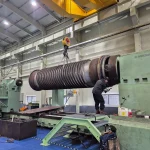 From Factory Floor to Your Workshop: Evaluating a Pre-Owned, Used, Secondhand, Surplus CNC Machine Before Purchase Hankook Machine Tools CNC Heavy Duty Lathe Distance 10 Meters Swing over bed 4200mm made in South of Korea
