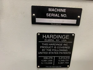 HARDINGE QUEST CHNC-42 SP with LNS ECO LOAD-LS2 Bar Feeder – Year 2011