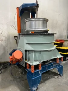 Lenco Holdings LLC Vibratory Wheel Polisher Semi-Automatic