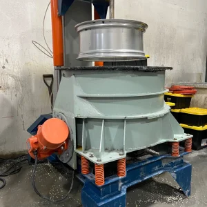 Lenco Holdings LLC Vibratory Wheel Polisher Semi-Automatic