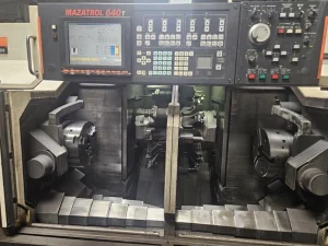 Mazak Multiplex 6300 CNC Turning Center Twin Spindle Twin Turret – Year 2006