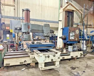 Meuser M110B Universal Horizontal Table Type Boring Mill 6MT Spindle with Index Table