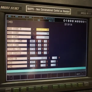 MORI SEIKI NV4000 DCG 2-APC CNC Vertical Machining Center - Year 2004