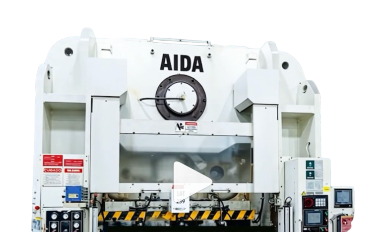 Available now : AIDA ULX-3000 Capacity 300 Ton Eccentric Press Double Column – Year 2008 made in Japan