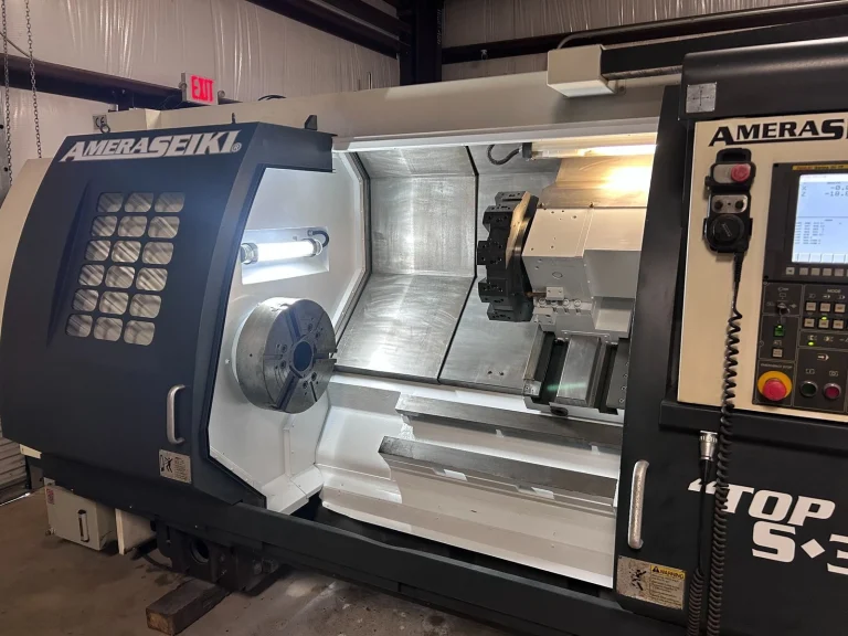 Available now : Ameri Seiki CNC-S36L CNC Slant Heavy-Duty Lathe Chuck 18 inch – Year 2018