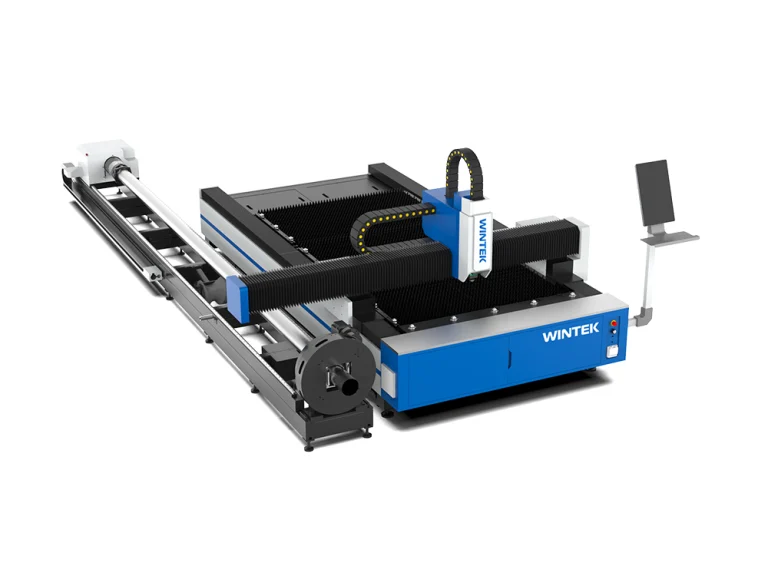 Wintek Dual-Use Sheet and Tube Fiber Laser Cutting Machine 1KW-30KW