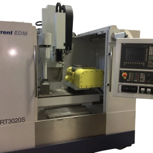 Current EDM RT3020S CNC 5-Axis EDM Hole Driller with Siemens 840DI Control – Year 2008