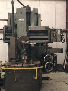 Dabrowska Fabryka VTL KNA-110/135B Universal Vertical Lathe Chuck 43 inch