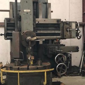 Dabrowska Fabryka VTL KNA-110/135B Universal Vertical Lathe Chuck 43 inch