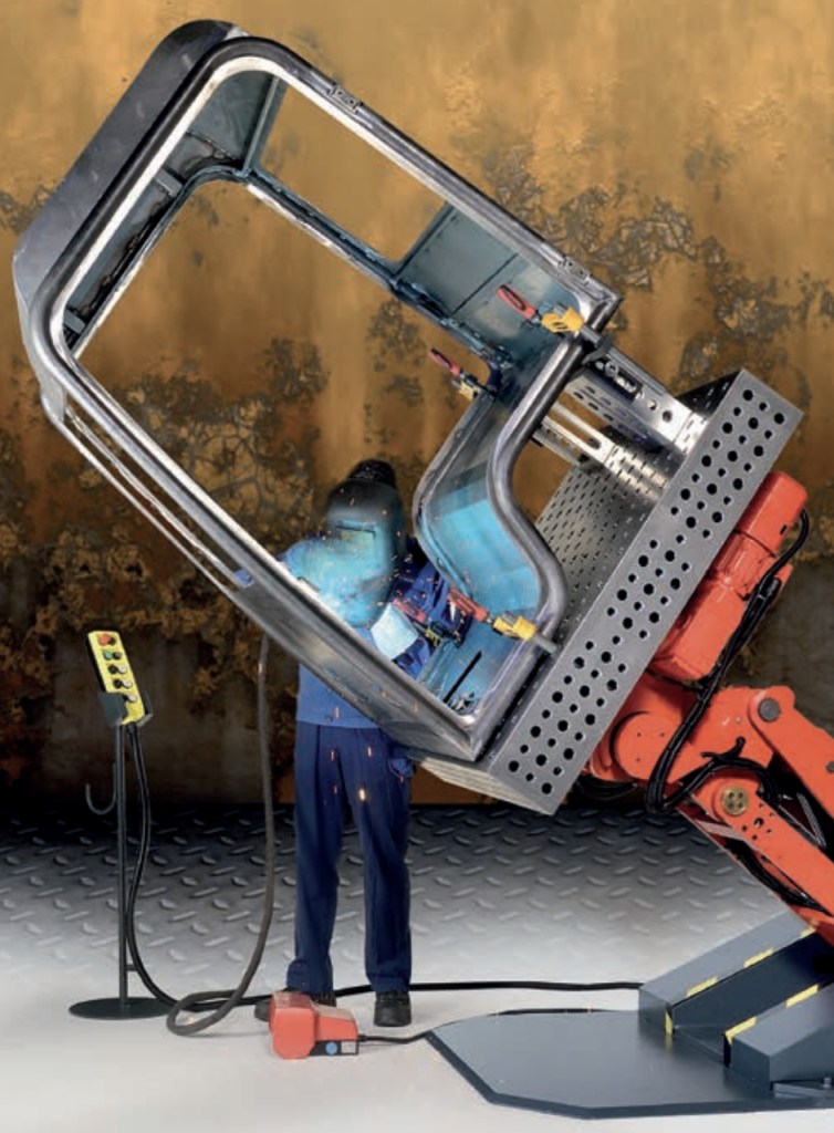 Machine Available from Stock – Fast Delivery Possible DEMMELER ERGONOMIX M4000 Welding Positioner – Year 2018