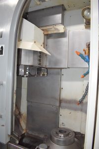 Doosan V450-TM Twin Spindle CNC Vertical Turning Center – Year 2005