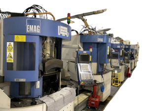 EMAG VL3 + EMAG VL5 + EMAG VL5i F EMAG Production Line – Total 6 Machines – For Sale