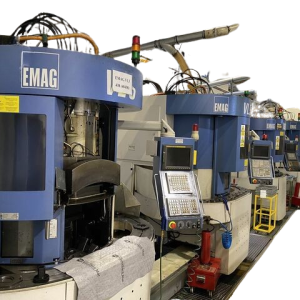 EMAG VL3 + EMAG VL5 + EMAG VL5i F EMAG Production Line - Total 6 Machines - For Sale