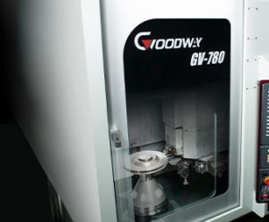 GOODWAY GV-780 CNC Vertical Lathe Chuck 15 inch – Year 2019
